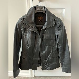 Danier genuine soft leather jacket size small
